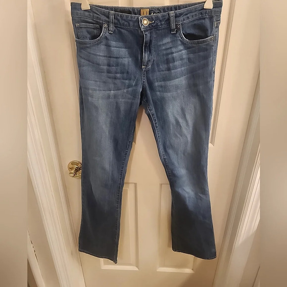 Kut from the Kloth Farrah baby bootcut jeans size 10 - Picture 1 of 4